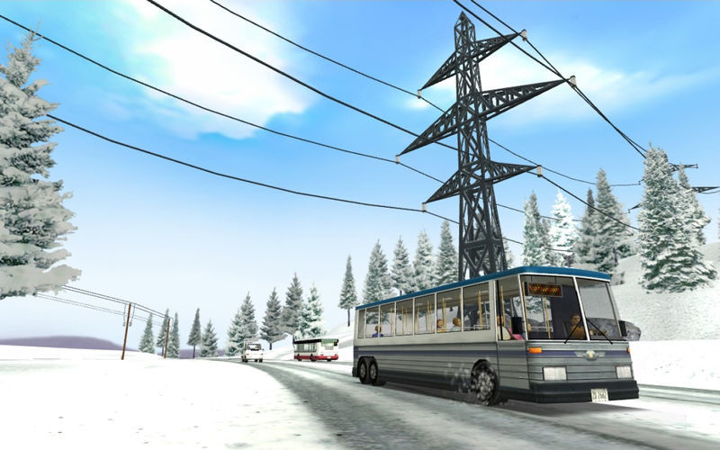 Download Winter Bus Driver